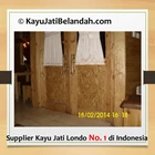 Aplikasi Kayu Jati Belanda atau Jati Londo Atau Pine Wood untuk Pintu  1